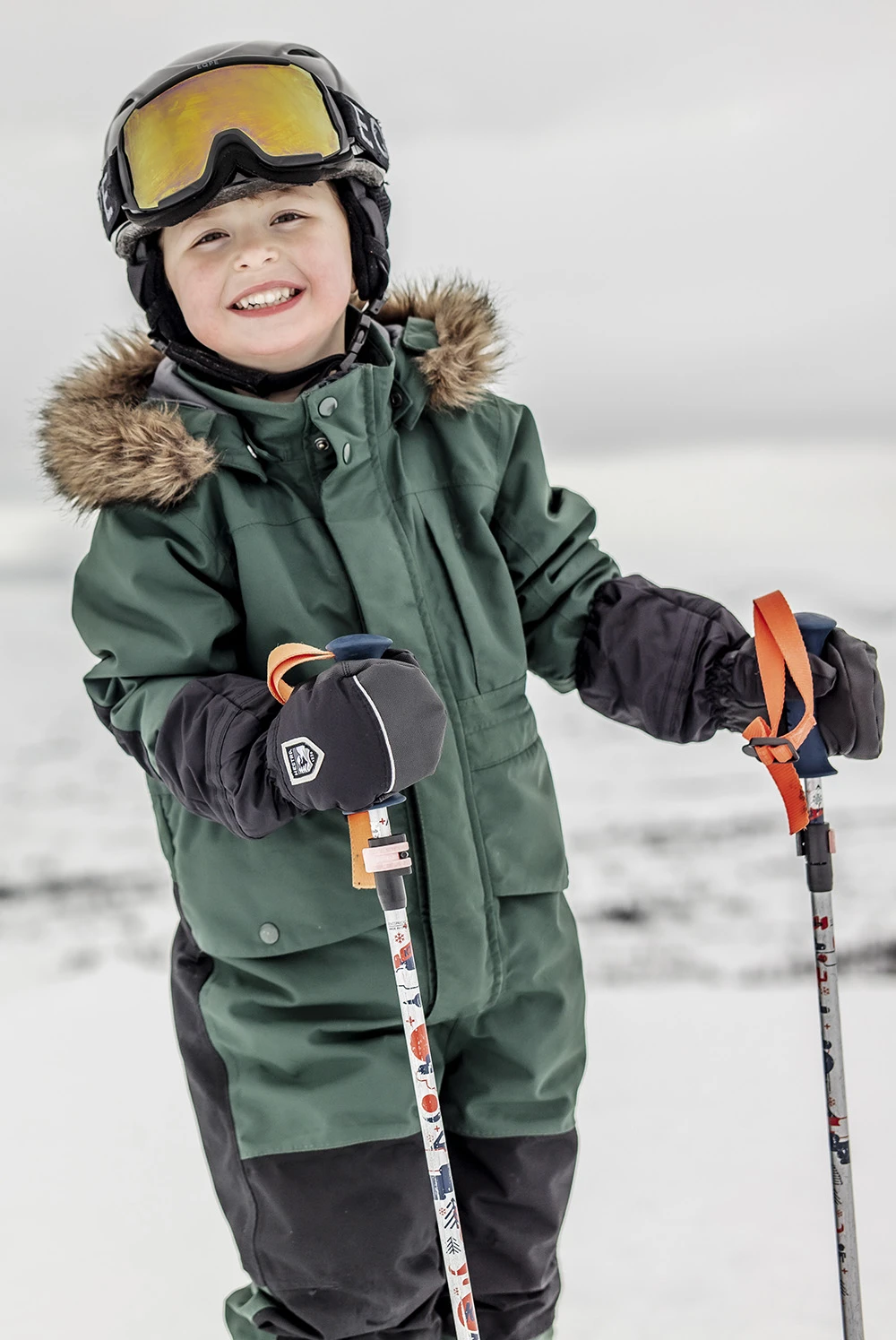 Hestra Akka Jr Mitt - Afbeelding 5