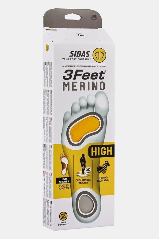 Sidas 3 Feet Merino High Neutral - Afbeelding 5