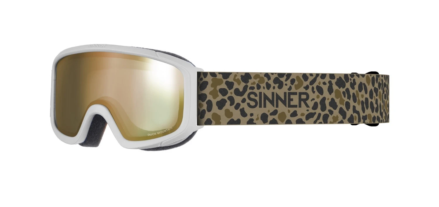 Sinner Duck Mountain Matte White_ Gld Mir Wit One