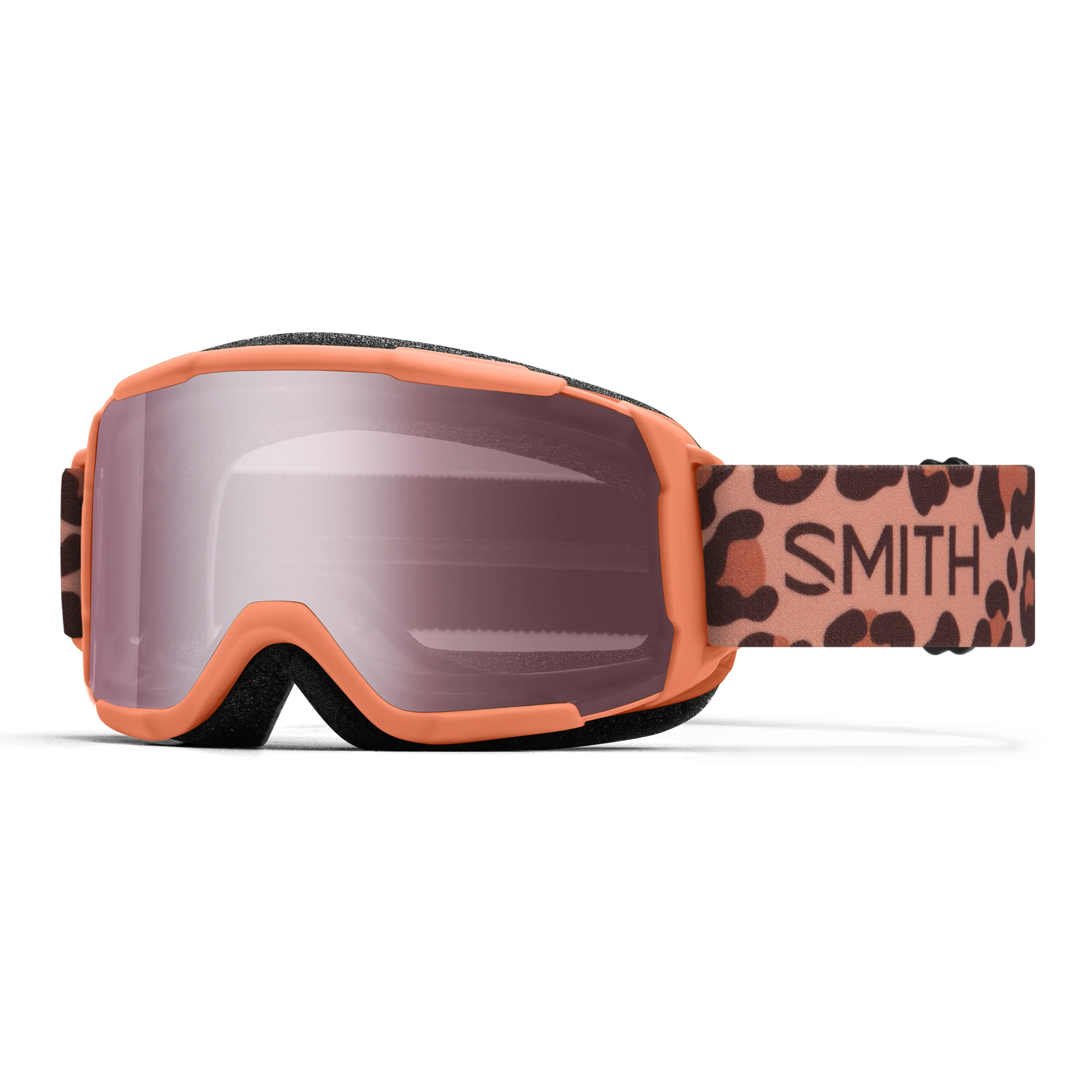 Smith Daredevil Goggle - Coral Cheeta Print-Ignitor Mirror